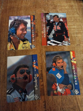 4 Nascar Cards- jimmy fennig, jeff hammond, barry dodson, ray evernham vintage