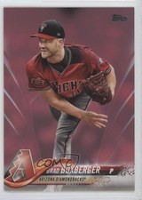 2018 Topps Update Mother's Day Hot Pink 39/50 Brad Boxberger #US16 sy5