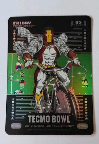 2026 Bo Jackson Battle Arena Tecmo Bowl Friday Deebo Samuel 1st edition BF STEEL