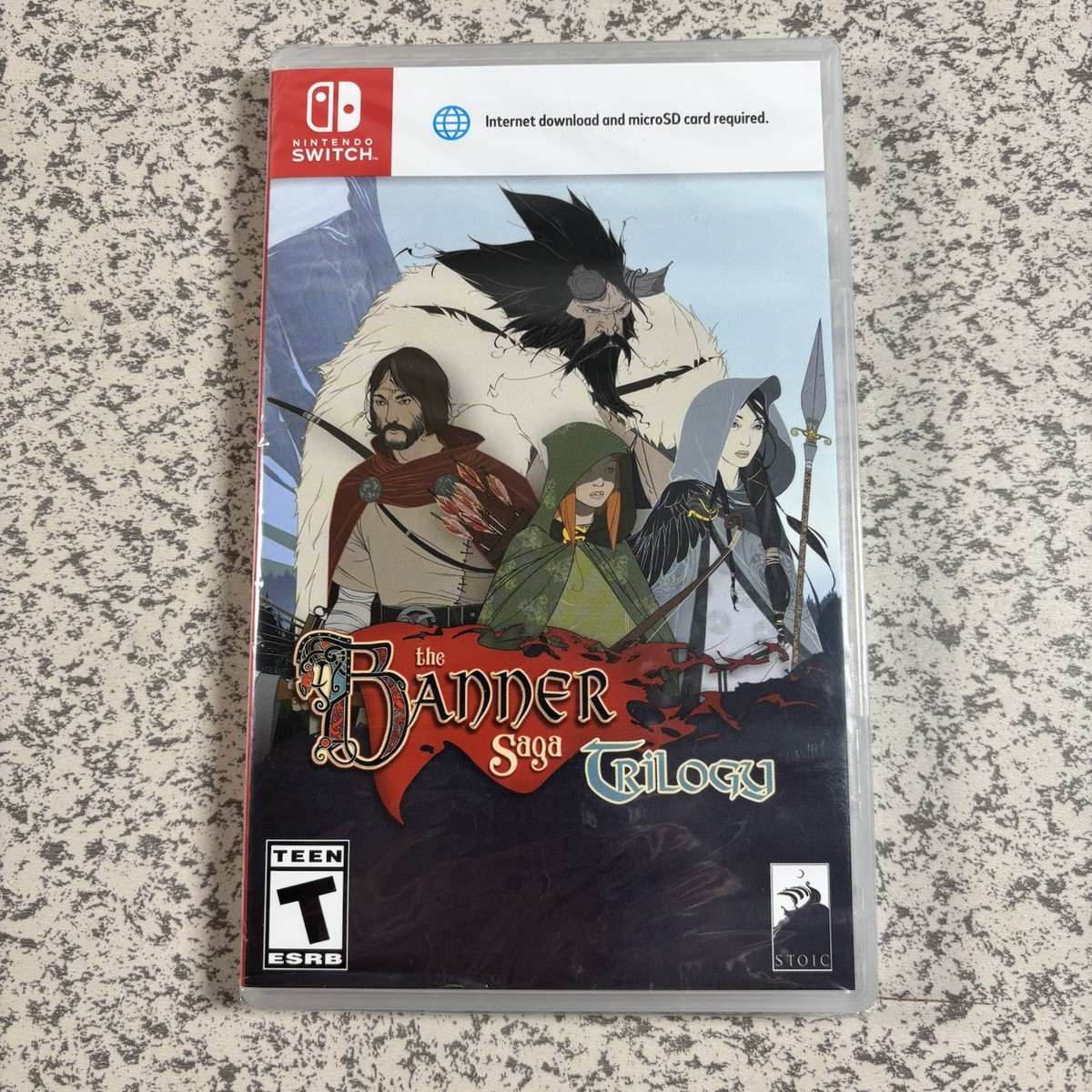 The Banner Saga Trilogy Nintendo Switch Brand New Sealed