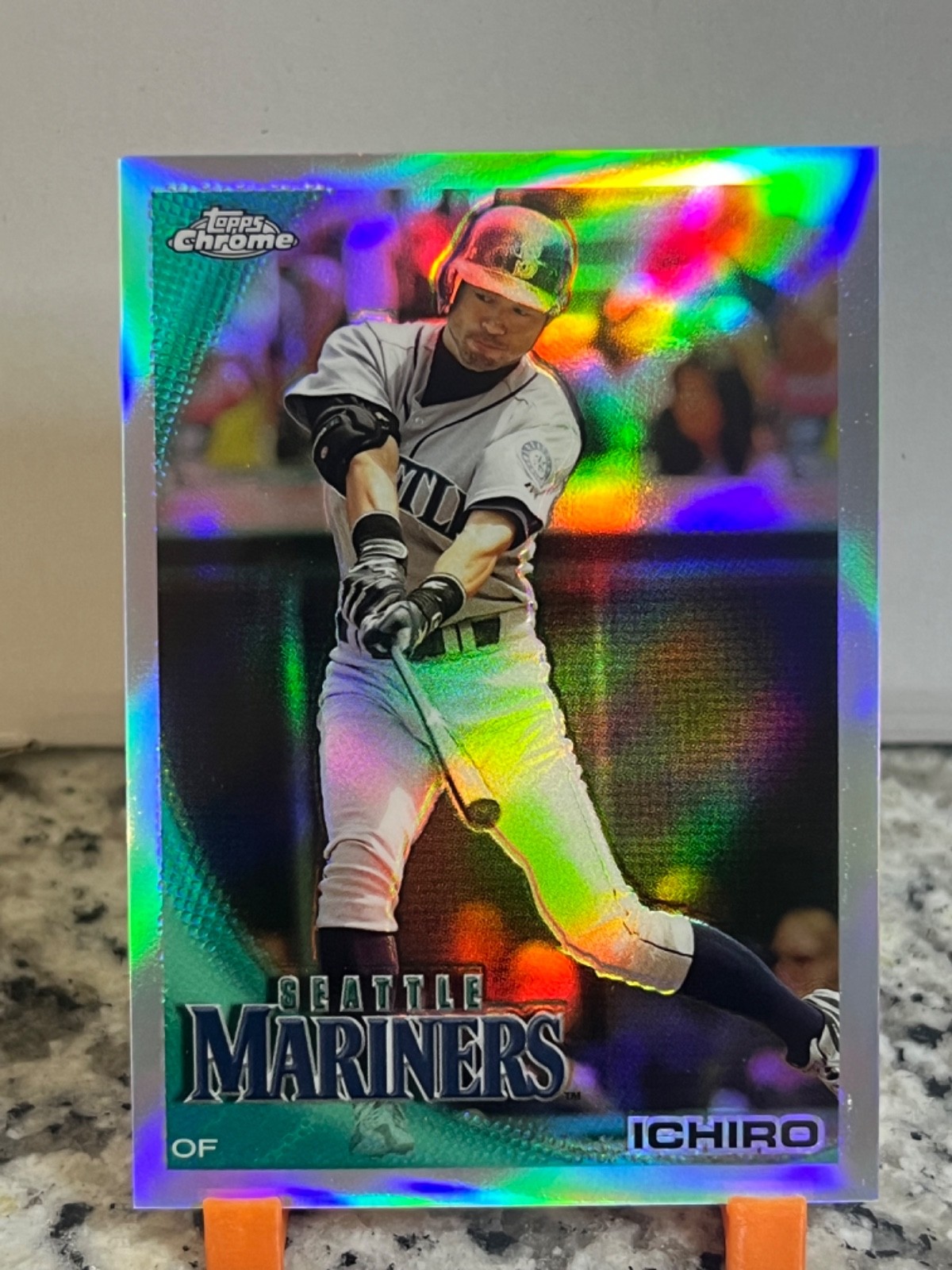 2010 Topps Chrome - Ichiro Suzuki #38 Refractor Seattle Mariners