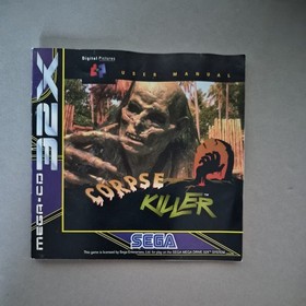 Sega Mega CD Corpse Killer 32x Boxed with Instructions