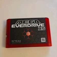 Mega Everdrive X5 Sega Mega Drive Flash Cartridge Boxed Complete Genesis Krikzz 