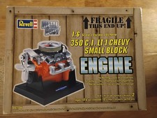 Revell 85-1566 Metal Body 350 C.I. LT-1 Chevy Small Block Engine Model Kit
