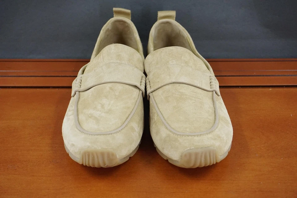 VINCO Zapatos Mujer Talla 8.5 Beige Gamuza Mocasines Sin Cordones Conducción Sin usar, en caja Comodidad Foto 2 de 4