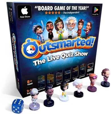 Outsmarted App Quiz Game – 2026 Edition Family Party Game 2–24 Players