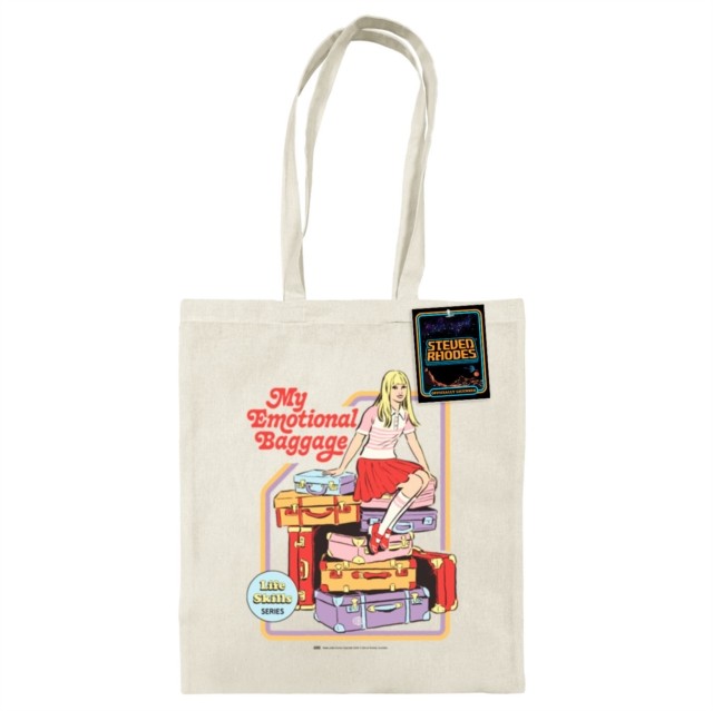 Steven Rhodes (My Emotional Baggage) Natural Tote Bag by PYRAMID INTERNATIONAL