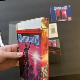 Overlord NES Nintendo Complete CIB Authentic! Good Condition! RARE!