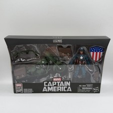 Hasbro Marvel Legends 80 Years WWII Captain America w  Motorcycle Action Figure