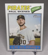 Topps Heritage 2026 Paul Skenes #33  Base Set Pittsburgh Pirates