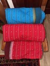Checked Maasai Shuka/throw blanket/sarong/picnic blanket/traditional clothin