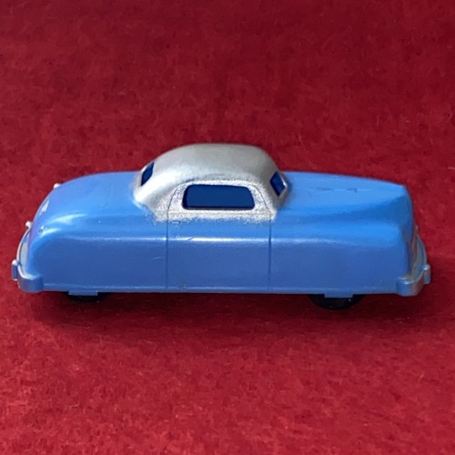 Vintage Renwal No. 102 Hard Plastic Blue Silver Sedan Toy Car - Bild 2 von 9