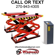 New AMGO XL-9F 9,000 lb Flush Mount Scissor Lift