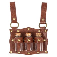 Cork Potion Bottle Cosplay Accessories Belt Loop Medieval Renaissance Witch P...