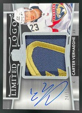 2024-25 The Cup Limited Logos Patch Autograph Carter Verhaeghe Auto /50