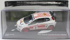 1/43 DeAgostini Rally Car Collection Fiat Abarth Grand Punto S2000 2007