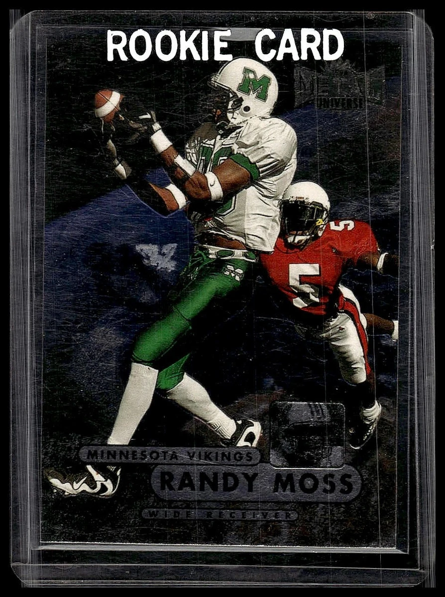 1998 Metal Universe Randy Moss #190 for sale | eBay