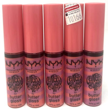  5 NYX Candy Swirl Butter Gloss 0.27 fl oz Sealed BLGS02 - Sprinkle