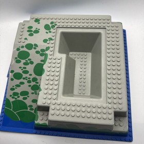 LEGO 2552 6273 Rock Island Refuge Base Plate 32x32 Pirates Pirate Ocean Water