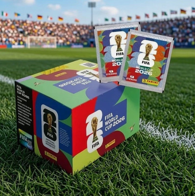  FIFA WORLD CUP 2026  Official Sticker Collection - Box of 50 Packets`