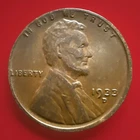 1933-D AU BN Lincoln Wheat Penny Denver Mint ACTUAL COIN FAST SHIPPING 1942