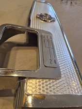 1963 Chevrolet Impala Ss Center Console 409 4speed Floor Shifter Bezel Trim Oem
