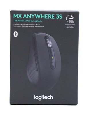 Logitech MX Anywhere 3S Black Wireless Bluetooth Mouse