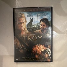 Troy DVD 2-Disc Widescreen Edition Brad Pitt Orlando Bloom Warner Bros. Action