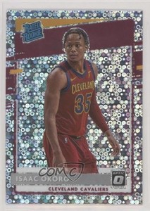 2020 Panini Donruss Optic Rated Fast Break Holo Prizm Isaac Okoro #155 Rookie RC