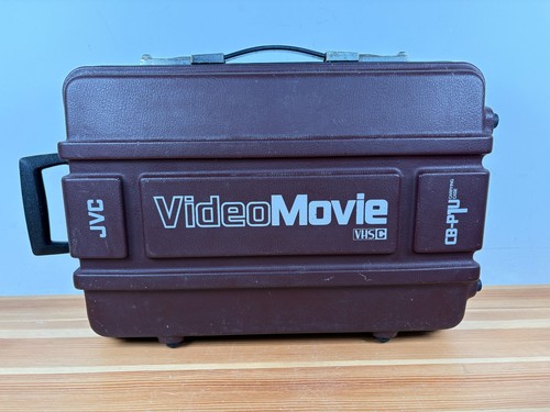 JVC GR-C1 VideoMovie Camcorder Compact VHS Camera Back to the Future Stranger - Picture 12 of 23