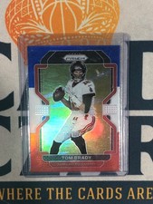 2021 Panini Prizm TOM BRADY Red White Blue Prizm PSCN