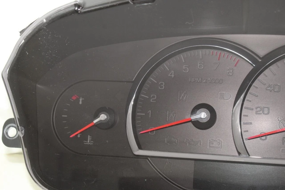 Cuadro de instrumentos velocímetro medidor de panel 08 Cadillac DTS 143.142 millas Foto 3 de 4
