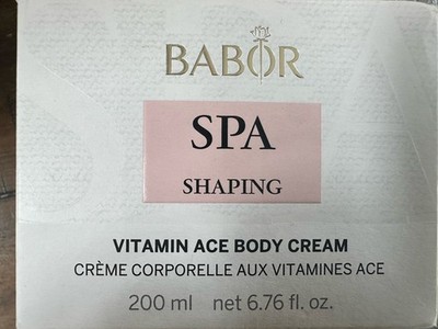 BABOR Spa Shaping Vitamin Ace Body Cream 6.76 oz  200 mL NIB