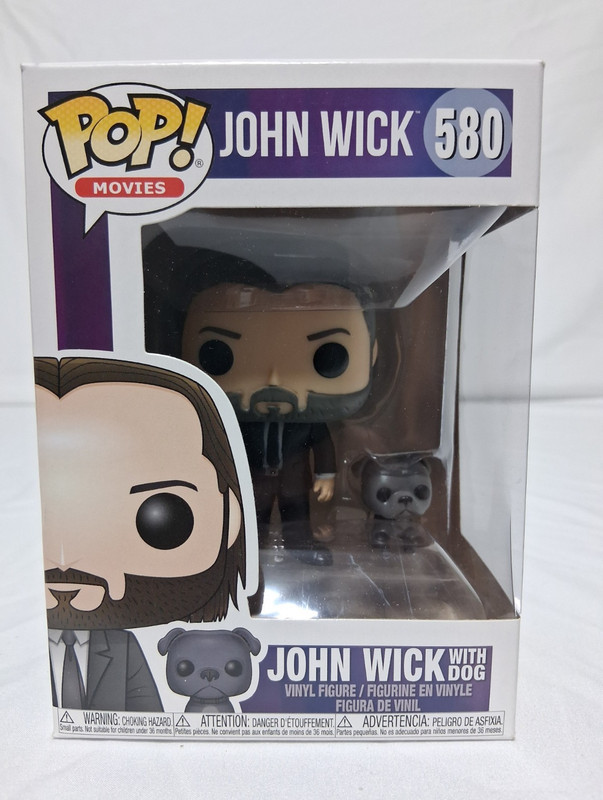 Funko Pop! Movies John Wick with Dog Pop! Vinyl Figure #580