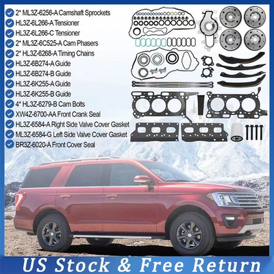 #ad 3.5L Ecoboost Complete Timing Kit for 2017 2022 Ford F150 Expedition Navigator $527.24