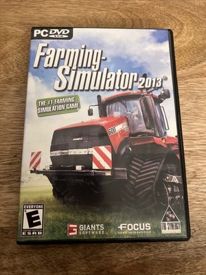 Farming Simulator 2013 Pc Cd-Rom Video Game E-Everyone