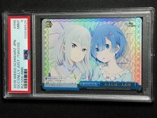 Weiss Schwarz Japanese Re: Zero Two of Us Emilia Rem RZ/S55-096R RRR PSA 9 FOIL