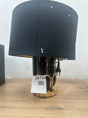 ARTE LAMPE REVATI weiße LED Tischlampe mit Schirm & Kordel