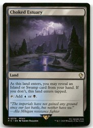 Choked Estuary #379 Rare Commander: Final Fantasy MTG