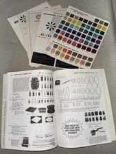 Vintage Allcraft Enameling Catalog Lot Jewelry Tools Kiln Price List