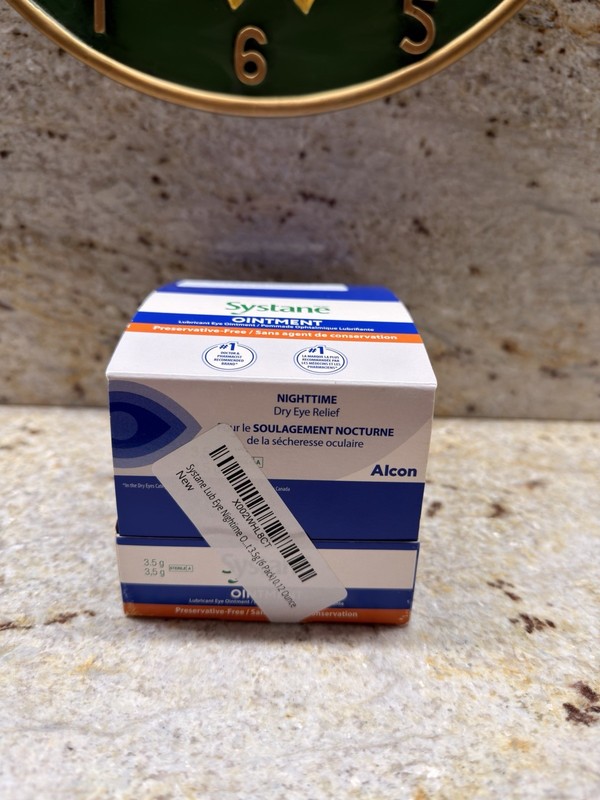 Systane Preservative-Free Nighttime Eye Ointment Dry Eye Relief 3.5g (6pk)