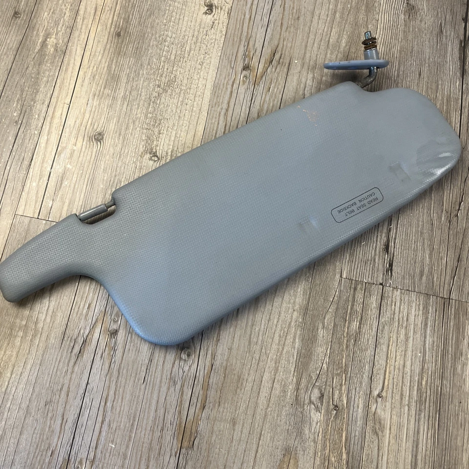 Toyota Tercel 1991 lado del conductor parasol parasol conjunto gris Foto 4 de 4