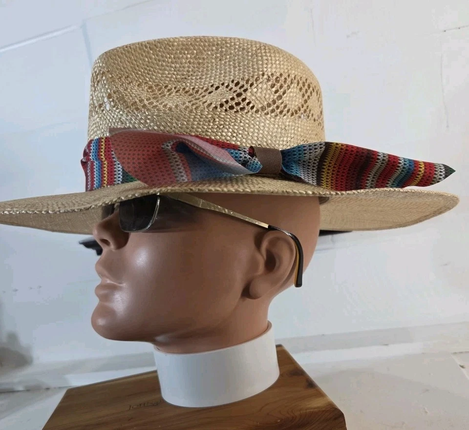 CHARLIE 1 CABALLO FIESTA PAJA SOMBRERO WESTERN BONITO GRANDE  Foto 3 de 4