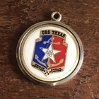 Vintage USS Texas Charm Pendant Gold & Silver Tone Proud Heritage Proud Purpose — photo 5