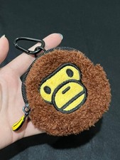BAPE Baby Milo Mini Plush Keychain Bag Charm - A Bathing Ape Collectible NWT