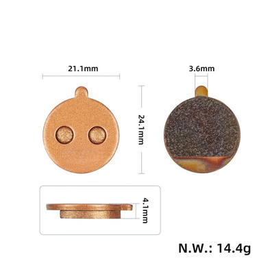 Bremsbeläge für SRAM BB5 für MAGURA MT5/MT7 für KUGOO G Booster M4 für ZERO