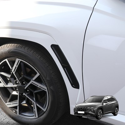 ABS Kotflügel Lufteinlässe Kiemen Grill Abdeckung Für Hyundai Tucson 2022-2025