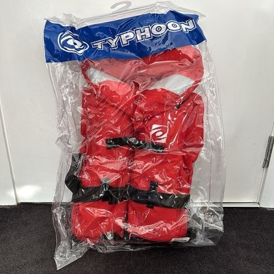 Brandneu Typhoon 100N Schwimmweste rot - Kinder M/L Medium/Large