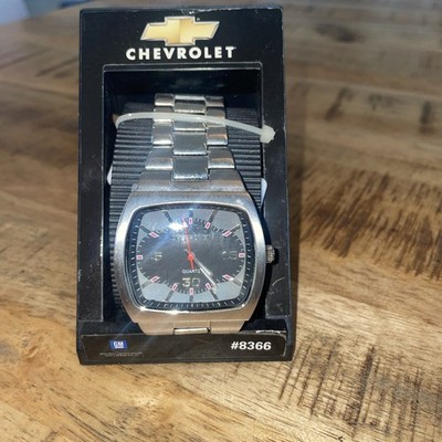 Vintage Chevrolet Quartz Japan TM GM 237 PC21 Wristwatch Watch Men's