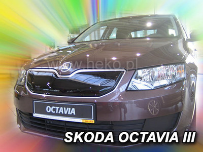 SKODA Octavia III 2013-2016 (upper grille) HEKO Winter Grille Cover Protector